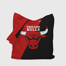 Сумка-шопер Chicago Bulls NBA, цвет: 3D-принт