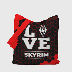 Сумка-шопер Skyrim Love Классика, цвет: 3D-принт