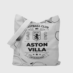 Сумка-шопер Aston Villa Football Club Number 1 Legendary, цвет: 3D-принт