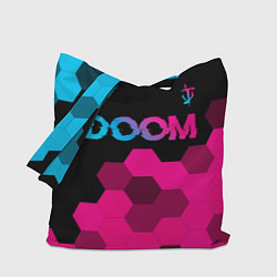 Сумка-шоппер Doom Neon Gradient