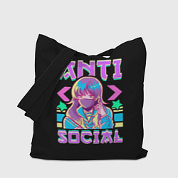 Сумка-шоппер Anti Social Антисоциальный