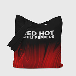 Сумка-шоппер Red Hot Chili Peppers red plasma