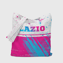 Сумка-шоппер Lazio neon gradient style: символ сверху