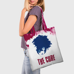 Сумка-шопер Роберт Смит The Cure, цвет: 3D-принт — фото 2