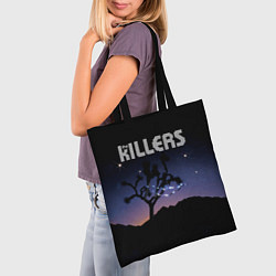 Сумка-шопер Dont Waste Your Wishes - The Killers, цвет: 3D-принт — фото 2