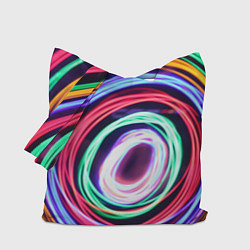 Сумка-шоппер Кругообразные абстрактные лучи