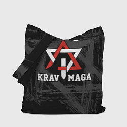 Сумка-шоппер Krav-maga military combat system emblem