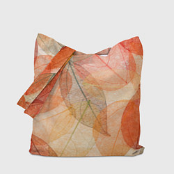 Сумка-шоппер Осенние прозрачные листья