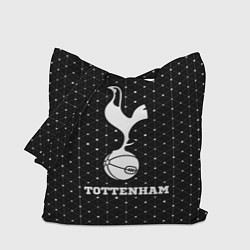 Сумка-шоппер Tottenham sport на темном фоне