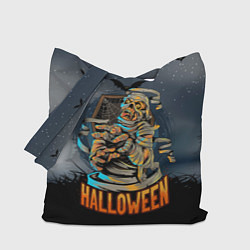 Сумка-шопер Хэллоуин - мумия, цвет: 3D-принт