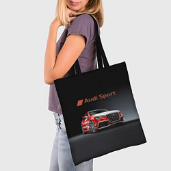 Сумка-шопер Audi sport - racing team, цвет: 3D-принт — фото 2