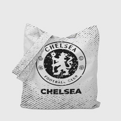 Сумка-шоппер Chelsea с потертостями на светлом фоне