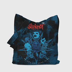 Сумка-шоппер Slipknot blue