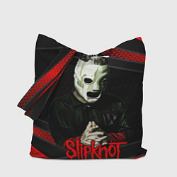 Сумка-шоппер Slipknot black & red