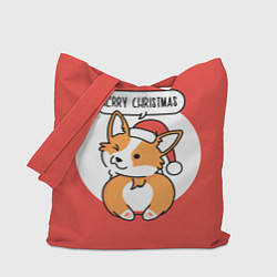 Сумка-шоппер Рождественский лис