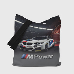 Сумка-шопер BMW M 240 i Racing - Motorsport - M Power, цвет: 3D-принт