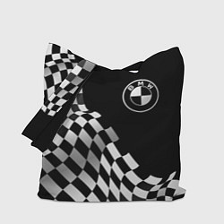 Сумка-шопер BMW racing flag, цвет: 3D-принт