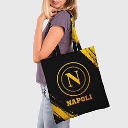 Сумка-шопер Napoli - gold gradient, цвет: 3D-принт — фото 2