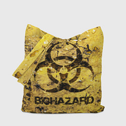 Сумка-шопер Danger biohazard, цвет: 3D-принт