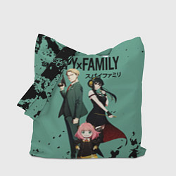 Сумка-шоппер Spy family characters