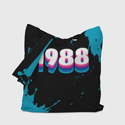 Сумка-шопер Made in 1988: vintage art, цвет: 3D-принт