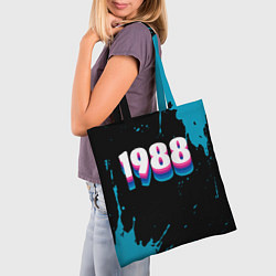 Сумка-шопер Made in 1988: vintage art, цвет: 3D-принт — фото 2