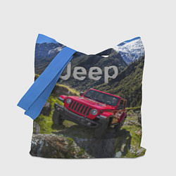 Сумка-шоппер Chrysler Jeep Wrangler Rubicon - горы