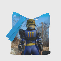 Сумка-шоппер Vault 111 suit at Fallout 4 Nexus