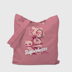Сумка-шопер Supateza cat girls, цвет: 3D-принт