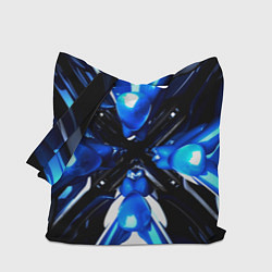 Сумка-шоппер Digital abstract fractal