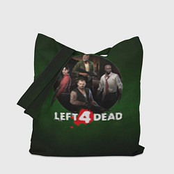 Сумка-шопер Left 4 dead команда, цвет: 3D-принт