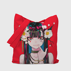Сумка-шопер Anime vampire girl, цвет: 3D-принт