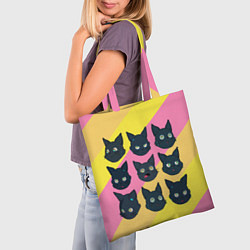 Сумка-шопер Hi-Fi Rush 808, цвет: 3D-принт — фото 2