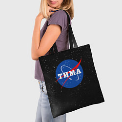 Сумка-шопер Тима Наса космос, цвет: 3D-принт — фото 2