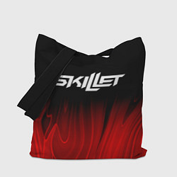 Сумка-шопер Skillet red plasma, цвет: 3D-принт