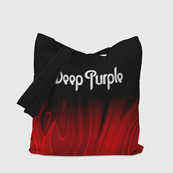 Сумка-шопер Deep Purple red plasma, цвет: 3D-принт