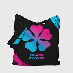 Сумка-шоппер Black Clover - neon gradient