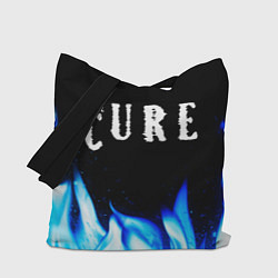 Сумка-шоппер The Cure blue fire