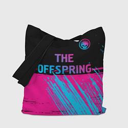 Сумка-шоппер The Offspring - neon gradient: символ сверху