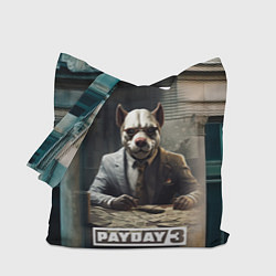 Сумка-шопер Payday 3 dog, цвет: 3D-принт