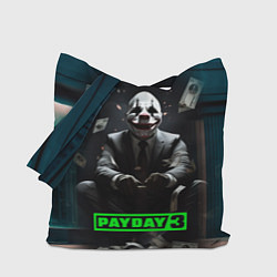 Сумка-шопер Payday 3 game, цвет: 3D-принт