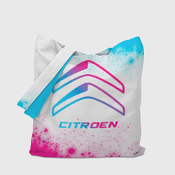 Сумка-шоппер Citroen neon gradient style