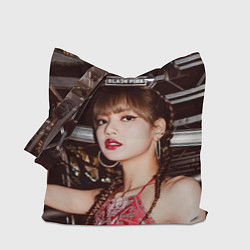 Сумка-шопер Lisa Blackpink, цвет: 3D-принт