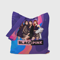 Сумка-шопер K-pop Blackpink girls, цвет: 3D-принт