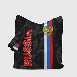 Сумка-шоппер Russia black style