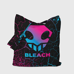 Сумка-шопер Bleach - neon gradient, цвет: 3D-принт