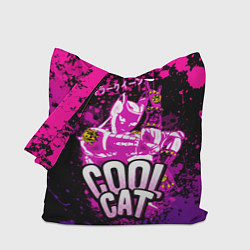 Сумка-шопер Jo Jo - Королева убийца cool cat, цвет: 3D-принт