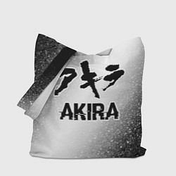 Сумка-шоппер Akira glitch на светлом фоне