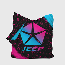 Сумка-шоппер Jeep - neon gradient