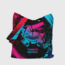 Сумка-шоппер Tokyo Ghoul - neon gradient